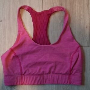 Pink Racerback Sports Bra